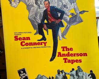 The Anderson Tapes Plastic Movie Poster