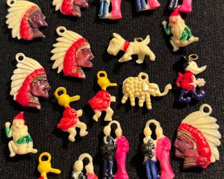 Vintage Cracker Jack Charms