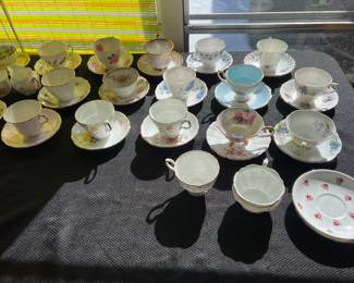 Tea Cups and Saucers