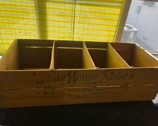 Large Antique Shipping Crate