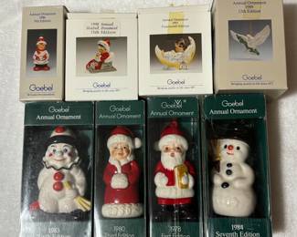 Hummel Christmas Ornaments