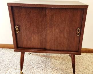 Lu Van Mid-Century Record Cabinets