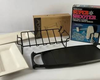 Pampered Chef Cookie Press, WearEver Super Shooter, Pottery Barn