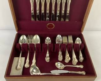  02 French Provincial by Towle Sterling Silver Flatware Set 8 Service