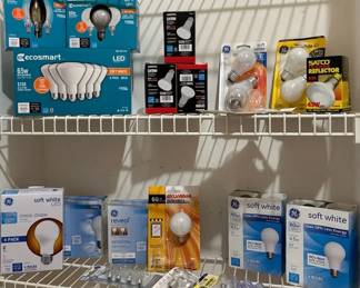 Collection Of Indoor And Outdoor Lightbulbs