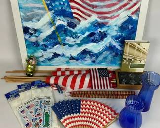USA Themed Art  Decor