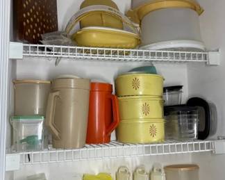 Collection Of Tupperware Containers