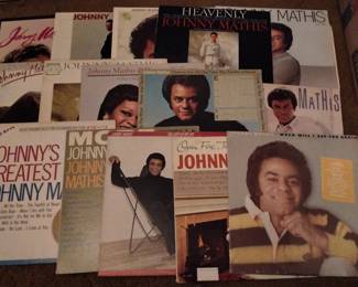 Jonny Mathis LPs
