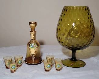 Italian Glass Featuring EMPOLI