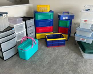 Colorful Storage Ensemble