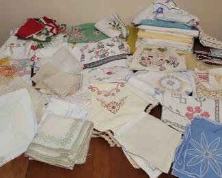 Vintage Table Linens 