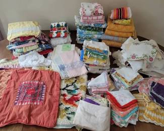 Towels Aprons  Hankies, Oh My