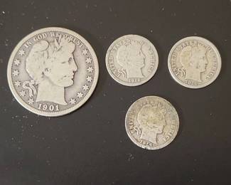 Barber Silver Coins