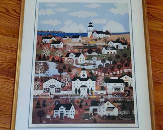 Signed JANE WOOSTER SCOTT Nantucket Print