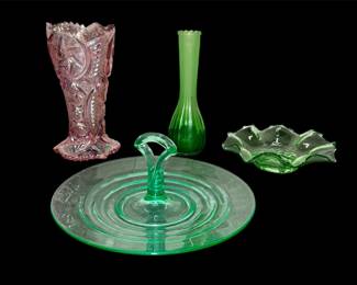 Collectible Uranium Carnival Glass