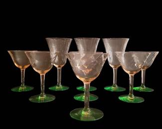 009 Uranium Watermelon Glasses