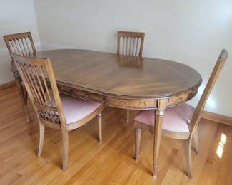010 Esperanto By DREXEL Dining Table Chairs