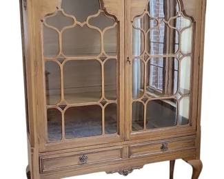 Glassfront Antique Cabinet