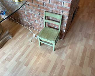 Antique child’s chair