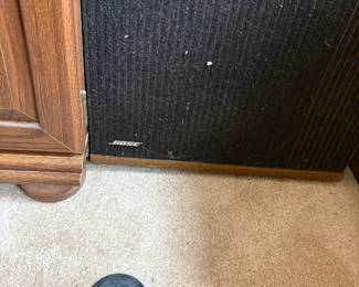 We have two Bose speakers