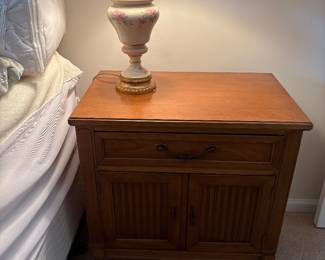 Wooden nightstand
