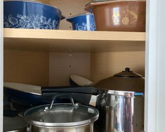 pressure cooker and dishes