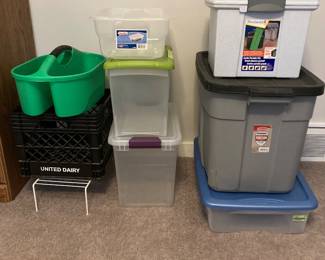 Bins for storage/organizing