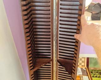 MID CENTURY CD RACK