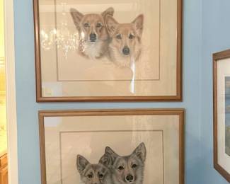 CORGI ETCHINGS