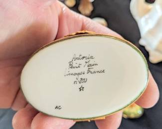 LIMOGES PORCELAIN BOXES