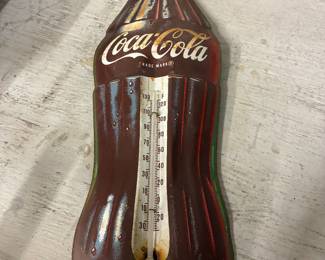vintage Coke thermometer