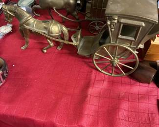 brass stagecoaches