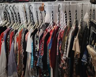 Women's Clothing & Shoes (Lg & X-lg Shirts) (14-18 Pants) (9-9.5 Shoes)