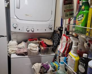 GE Stacked Washer & Dryer