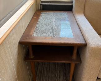 Two Tile Top End Tables 