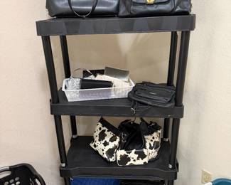 Variety of handbags (top 2 are Coach)