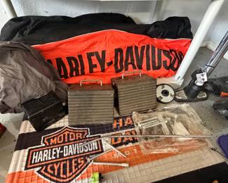 Harley Davidson bike cover, Harley Davidson floor mat