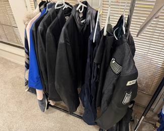 Men's leather jackets and Harley Chaps