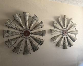 Large windmill wall decor