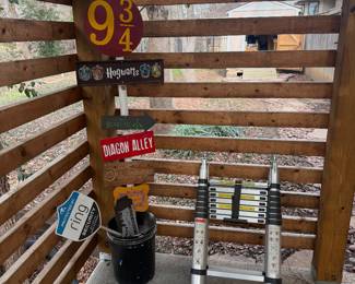 Harry Potter Themed Directional Signpost