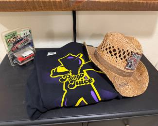 Farmtruck and AZN autographed merchandise