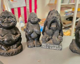 Vintage Coco Joe's Tiki Figurines