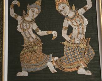 Mid-Century Thai Temple Rubbings