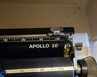 Apollo 10 typewriter