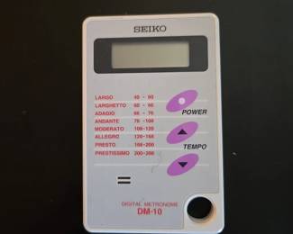 Seiko metronome