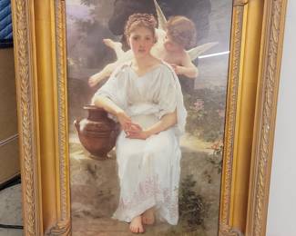 Oil Painting Whisperings of Love by WilliamAdolphe Bouguereau