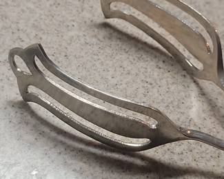 EPNS Folgate  Bros Salad Tongs third image
