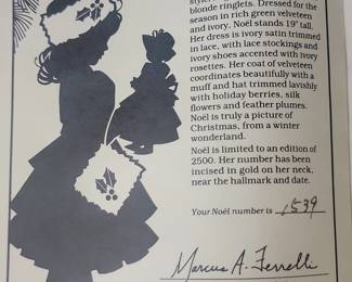 Gorham Nol Limited Edition Musical Doll second image