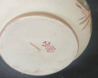 Robert Hanke Porcelain Vase with Floral Motif second image
