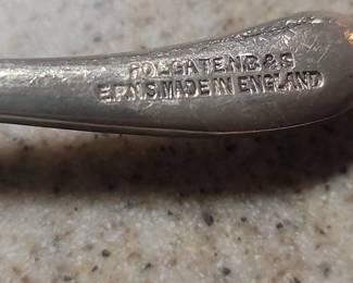 EPNS Folgate  Bros Salad Tongs second image